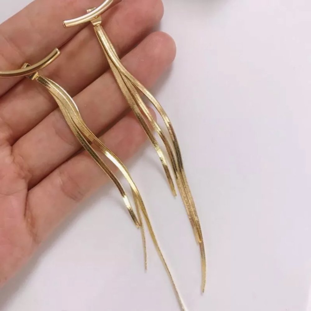 Anthro dropping earrings